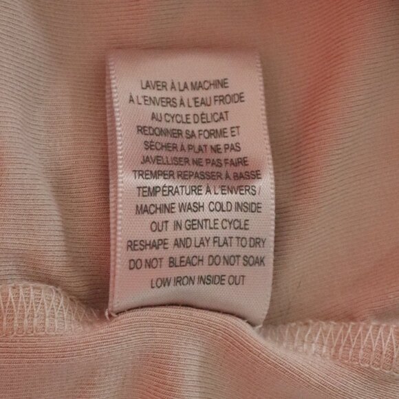 Contemporaine Par Simons Boat Neck Casual Beige M Scoop Back Long Sleeve T-Shirt - Picture 10 of 10